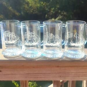 Your Bar Needs This Set of 4 Vintage Ship Beer Mug Steins